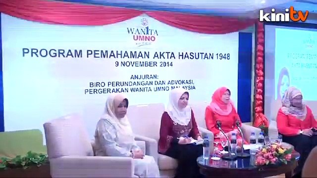 Wanita Umno wants Sedition Act to stay