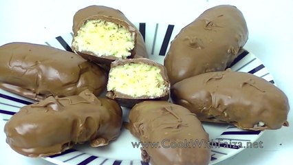 BOUNTY CHOCOLATE (homemade) *COOK WITH FAIZA*