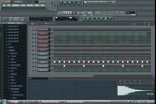 Fl Studio Hip Hop Piano Beat (Dr. Dre Style)