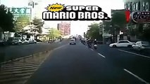 Lucu: Super Mario Bros. Dengan Motor Kapcai