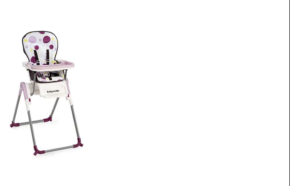 Babymoov Chaise Haute Slim Prune