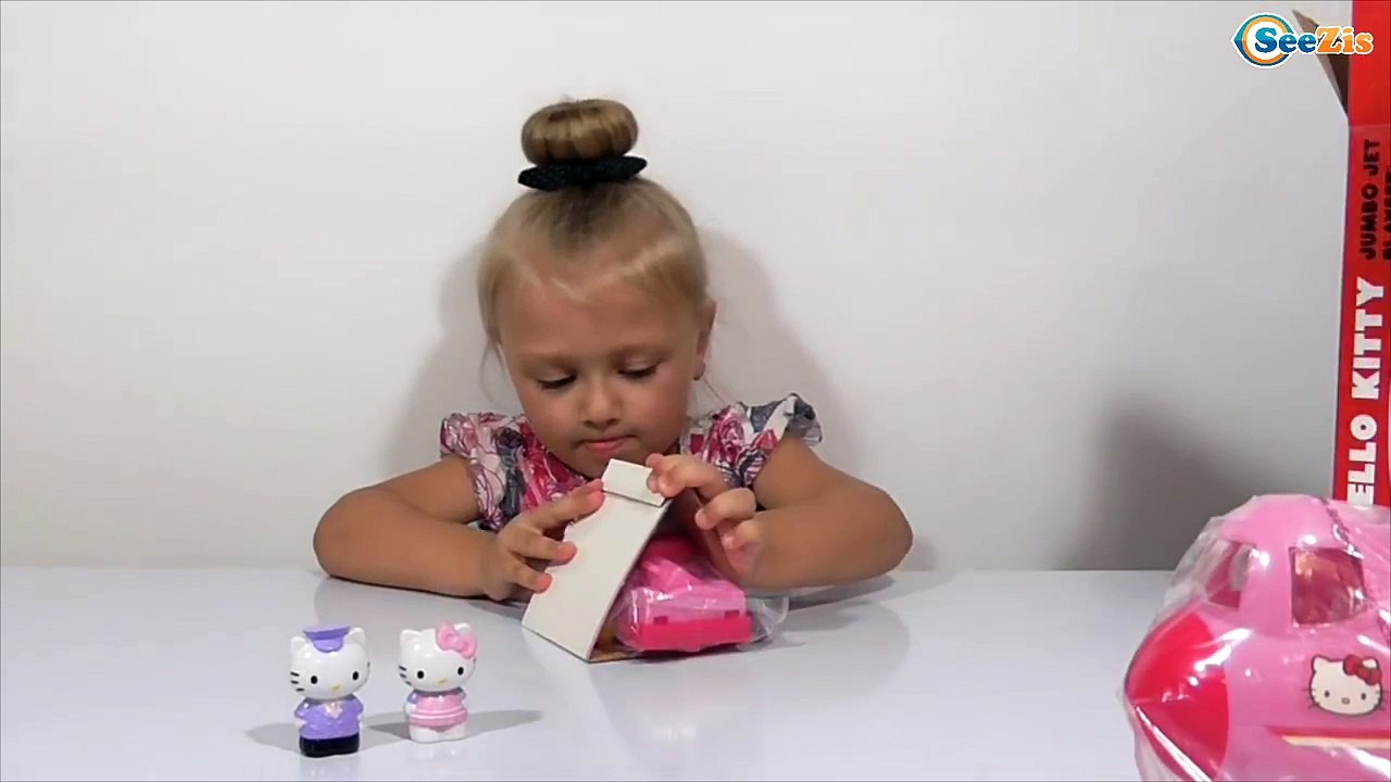 ✔Хелло Китти - Игрушка Самолет и Ярослава. Hello Kitty is a toy airplane for Yaroslava. Серия 33 ✔
