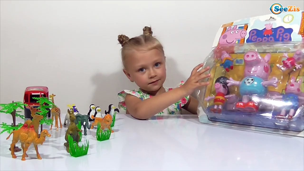 Свинка Пеппа и Джордж Зоопарк Развивающее Видео...