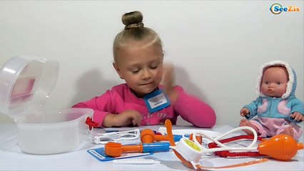 ✿ Baby Born Видео для детей Доктор Ярослава Baby Born Toy Videos Unboxing Серия 16 ✿