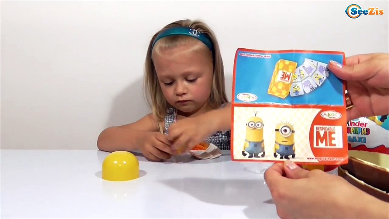 Миньоны Игрушки Видео для детей Маленькая девоч...