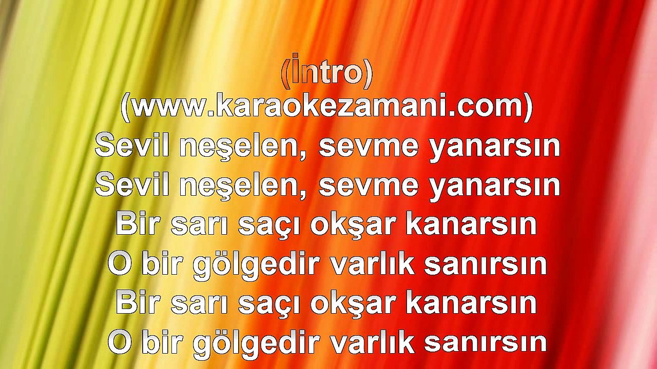 Göksel - Sevil Neşelen - 2010 TÜRKÇE KARAOKE