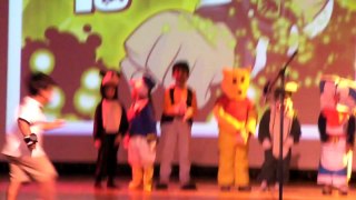 Childrens Cartoon Show at Greenwood High Annual Day
