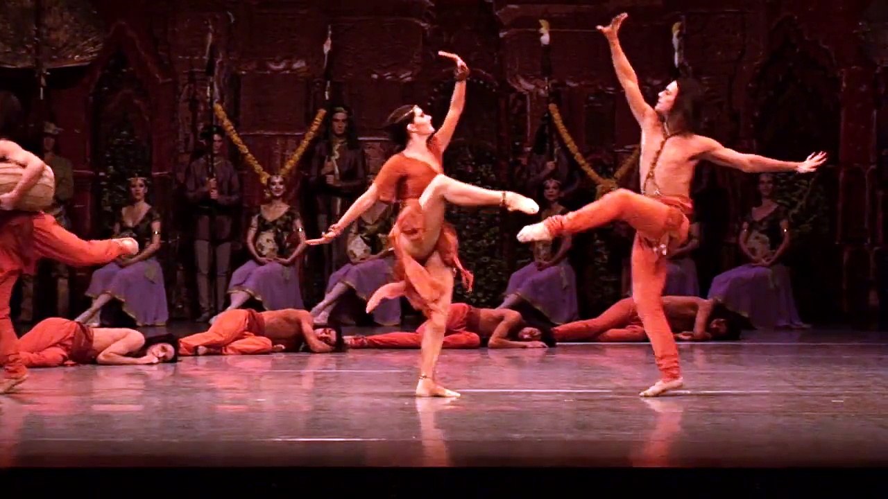 Aleksandra Bibić - La Bayadere (Act II, Fire dance) National Theatre Belgrade