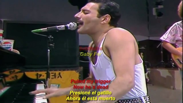Queen Bohemian Rhapsody Live Aid (Subtitulos Español e Ingles).[HD]