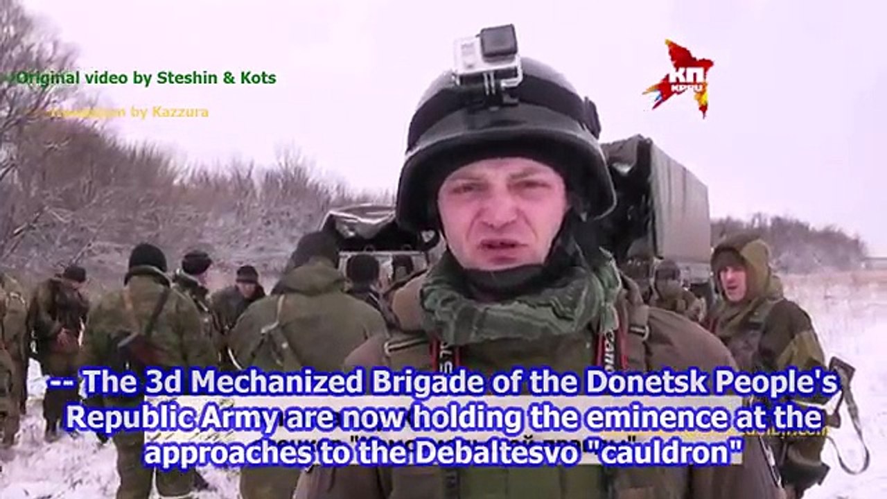 [eng subs] Debaltsevo cauldron sealed. Steshin _ Kots report