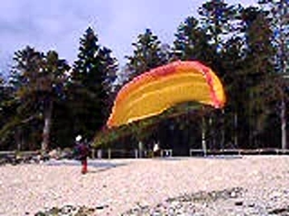 Vol parapente de nico a l'épine