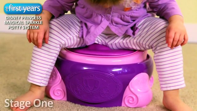 Disney Princess Magical Sparkle 3-in-1 Potty System from The First Years