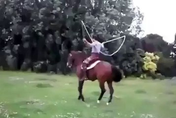 Jumping Rope Horse Fun