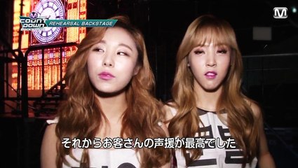 150807 M COUNTDOWNバックステㅡジ.마마무컷.[Mnet Japan]