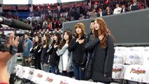 Dalshabet 달샤벳 On the pledge of Korean National Anthem