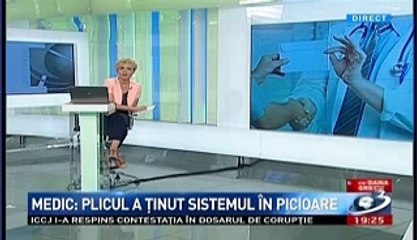 INCHISOARE PENTRU MEDICI DIN CAUZA PLICULUI: "Va fi tragic pentru ca nu vor mai fi medici in tara sa trateze!"