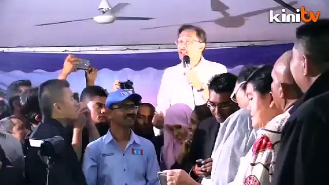 Di mana akan aku cari ganti, kata Anwar kepada penyokong