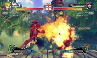 Epica Batalla de Ultra Street Fighter IV: Ken vs Akuma