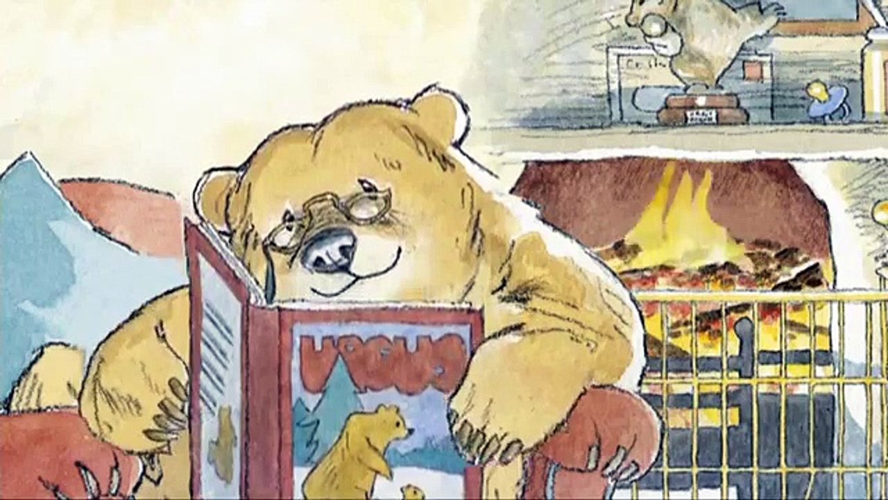 Can't You Sleep Little Bear by Martin Waddell (Animated)