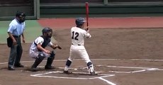 Japanese high school baseball player has best pre at bat routine
