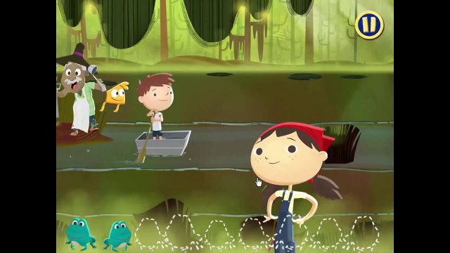 Justin Time Froggy Bog Animation Sprout PBS Kids Game Play Walkthrough