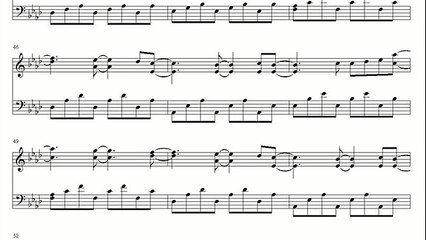 all of me sheet music piano