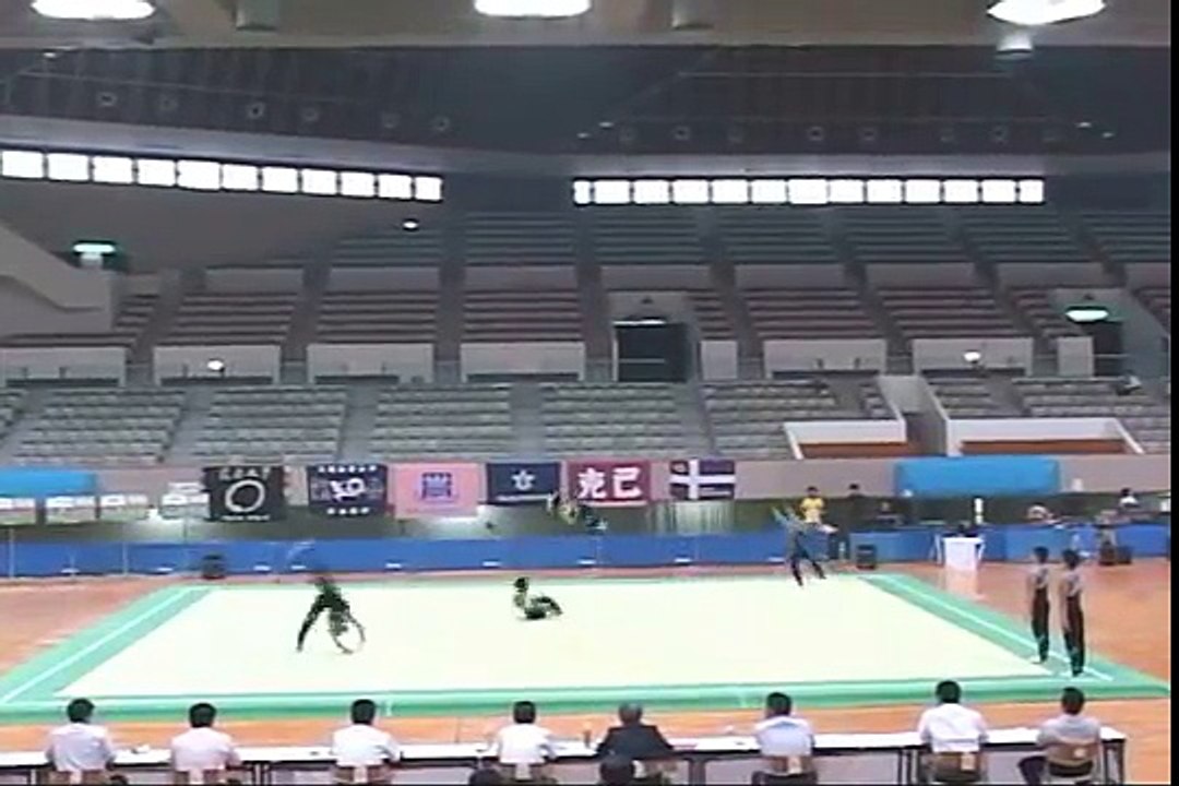 ひぐらしのなく頃に 踊ってみた（男子新体操 花園大学）(Men's Rhythmic Gymnastics)