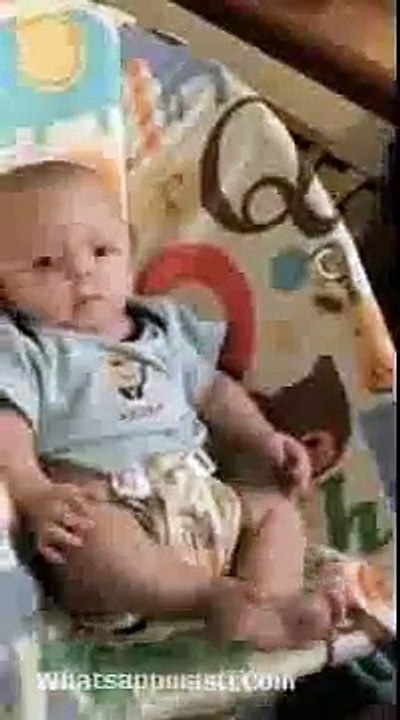 Silly Baby Boy Goes Crazy Over A Remote Control