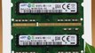 Samsung ram memory 8GB kit (2 x 4GB) DDR3 PC3-128001600MHz 204 PIN SODIMM for laptops