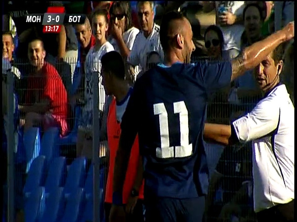 ВИДЕО: Монтана напълни мрежата на Ботев за едно полувреме