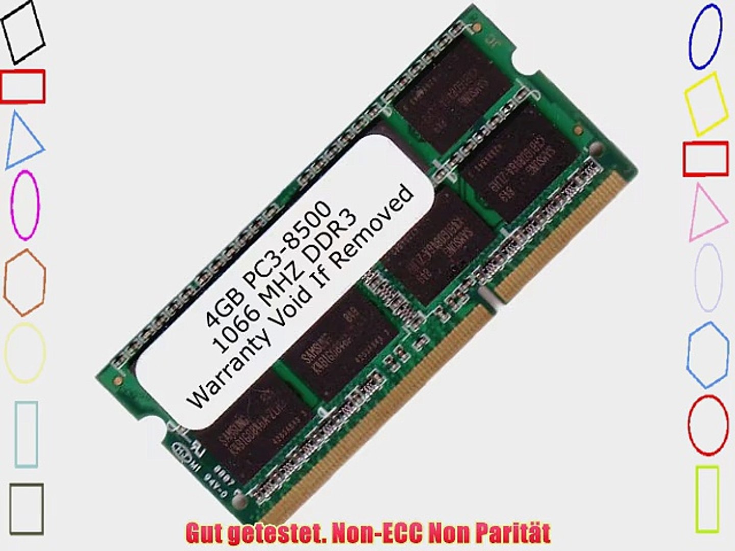 4gb Lenovo G460 G560 Ddr3 Pc3 8500 Sodimm Laptop Memory Memory Ram