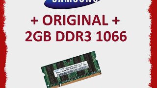 Samsung original 2 GB 204 pin SO-DDR3-1066 (PC3-8500) 128Mx8x16 double side (M471B5673EH1-CF8)