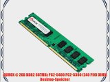 QUMOX @ 2GB DDR2 667MHz PC2-5400 PC2-5300 (240 PIN) DIMM Desktop-Speicher