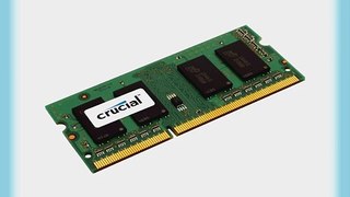 Crucial 8GB DDR3 Arbeitsspeicher (1333 MT/s PC3-10600 / SODIMM 204pin / CL9)