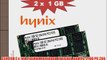 CSX 2GB 2 x 1GB 266MHZ NOTEBOOK SPEICHER RAM PC-2100 PC 266 NOTEBOOK F?R LAPTOPS KOMPATIBEL