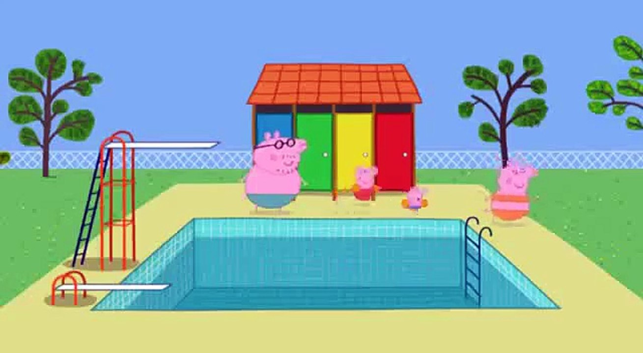 Peppa Pig s02e20 Swimming clip3