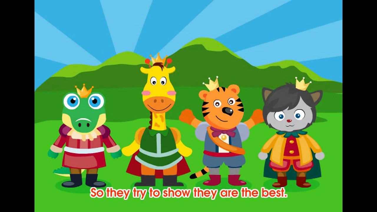 Fairy tales: Four Princes and a Princess