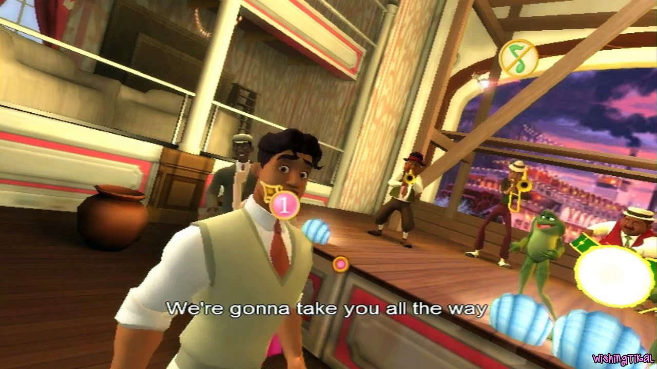 Disney's The Princess and the Frog Walkthrough Part 8 (Wii, PC) ☀ ACT 4 - 2 Frog Hunter Fen ☀