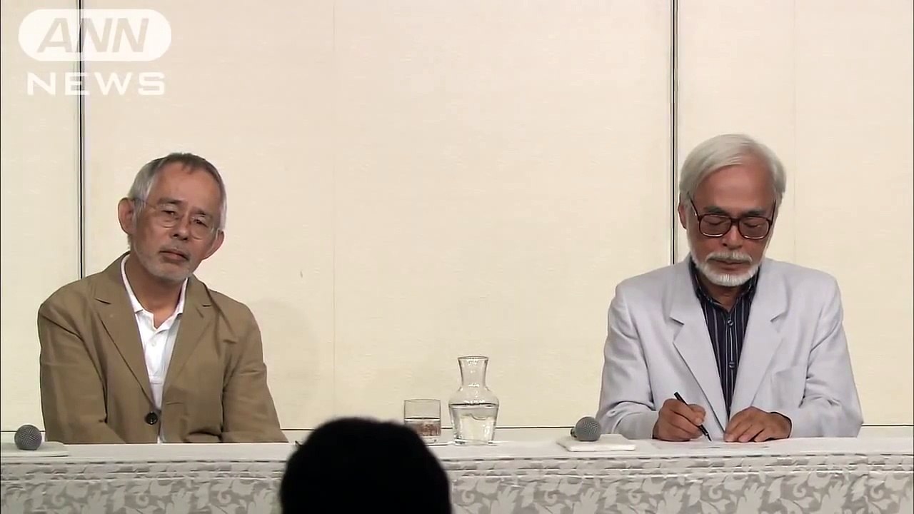 宮崎駿監督の引退記者会見ノーカット5（13/09/06）