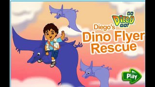 new Diego's Dino Flyer Rescue Games Help Diego Rescue Dinosaurs HD full New