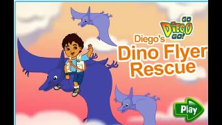 new Diego's Dino Flyer Rescue Games Help Diego Rescue Dinosaurs HD full New