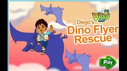 new Diego's Dino Flyer Rescue Games Help Diego Rescue Dinosaurs HD full New