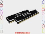 Kingston KHX13C9B1BK2/16GB HyperX black Arbeitsspeicher 16GB (1333MHz CL9 2x 8GB) DDR3-RAM