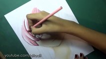 Speed Drawing: Yuno (Mirai Nikki) | Diana Díaz