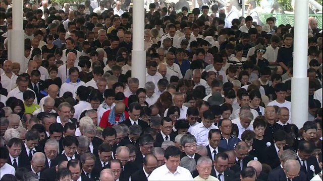 Japan marks 70th anniversary of Nagasaki atomic bomb
