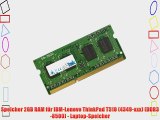 Speicher 2GB RAM f?r IBM-Lenovo ThinkPad T510 (4349-xxx) (DDR3-8500) - Laptop-Speicher