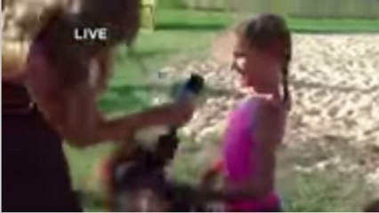 Reporter Tries To Interview Girl With Micro Mini Pony, Things Go Terribly Wrong