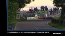 L'énorme crash de Guy Martin au Grand Prix moto d’Ulster