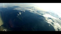Beautiful Sunset & Amazing Thunderstorm In Flight 36,000 feet Boeing 767-300 Cockpit
