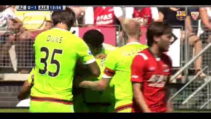 Goal El-Ghazi - AZ Alkmaar 0-1 Ajax - 09-08-2015